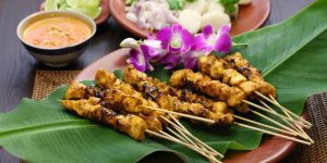 Marinated Chicken Satay