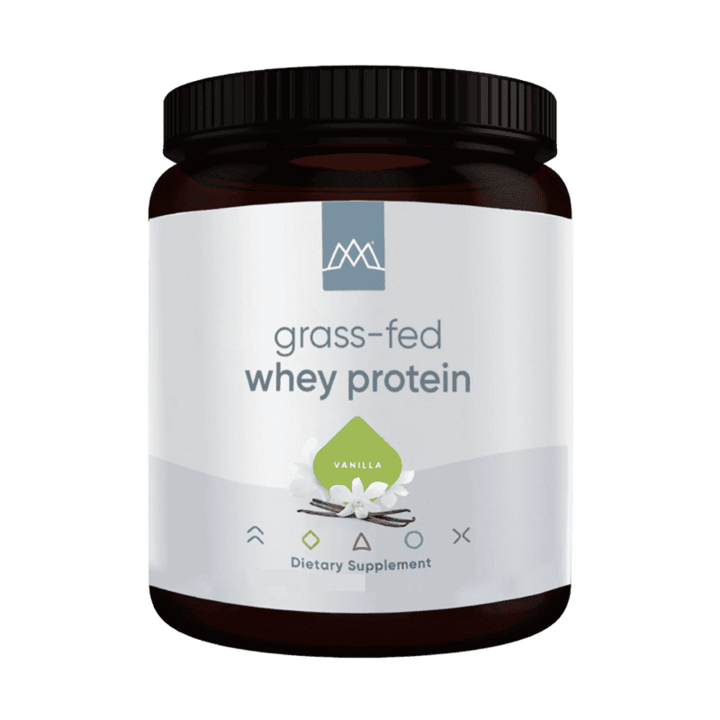 Grass-Fed Whey Protein - Vanilla