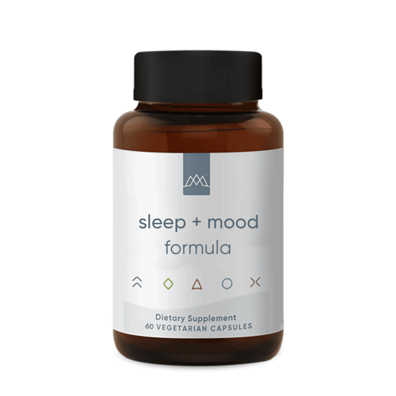 Sleep + Mood Formula - a dietary supplement  presentation of 60 vegetarian capsules