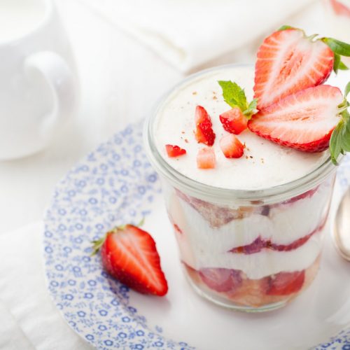 strawberry parfait