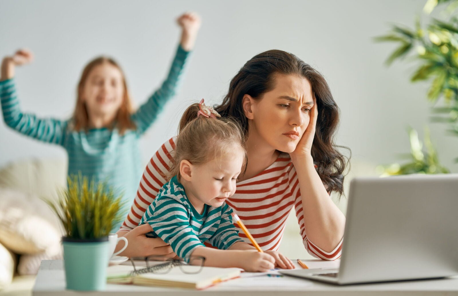 work from home quarantine stress