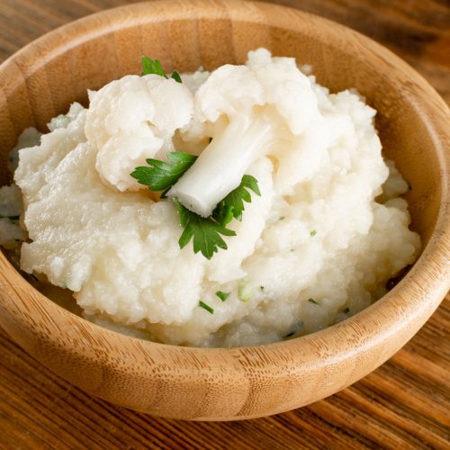 homemade mashed cauliflower recipe