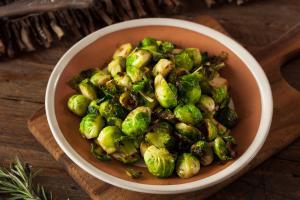 Homemade Roasted Brussel Sprouts