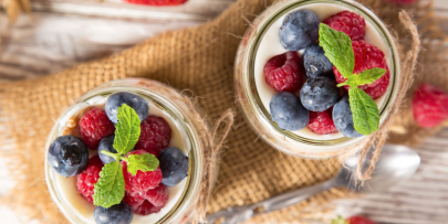 kitchen sink yogurt recipe with berries