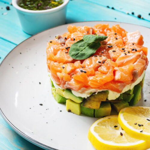 Try this quick and easy Smoked Salmon Tartar Recipe.