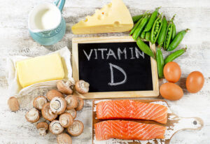 Eat more vitamin D-rich foods to keep you levels healthy and balanced.