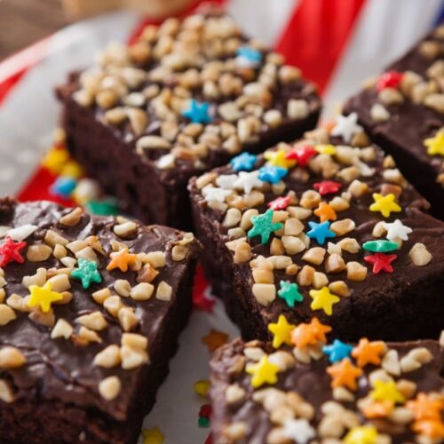 Healthy recipe Cosmic Brownies