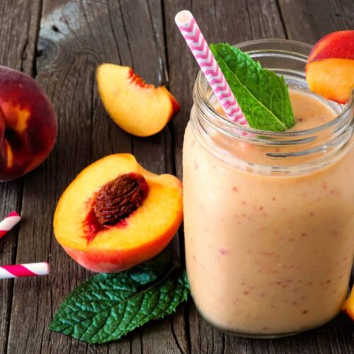 Peach & Reishi Power-Up Smoothie Recipe