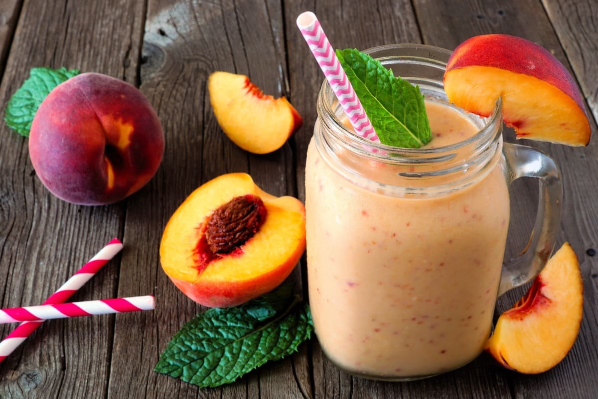 Peach & Reishi Power-Up Smoothie Recipe