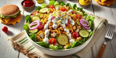 Lean Chicken Big Mac Salad-1