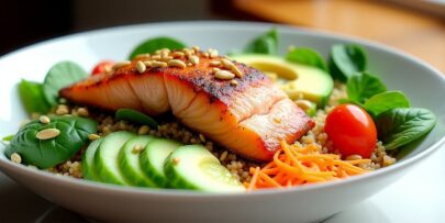 Salmon Bowl Bliss Eat Your Way to a Healthier Heart