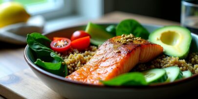 Heart-Healthy Salmon Bowl Recipe