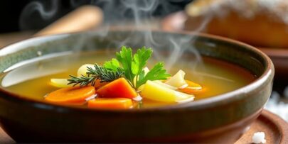 A hearty Bone Broth Soup