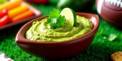 Healthy Guacamole Dip Recipe for Super Bowl Sunday