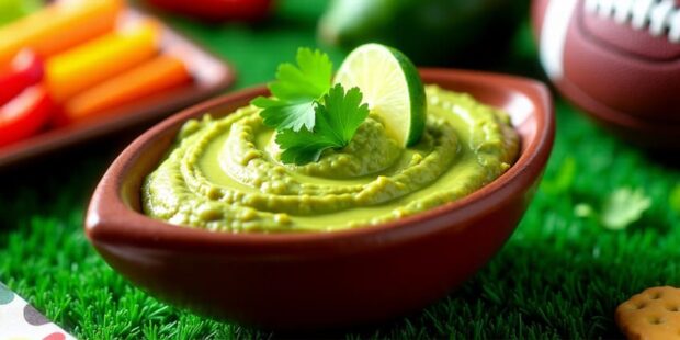 Healthy Guacamole Dip Recipe for Super Bowl Sunday